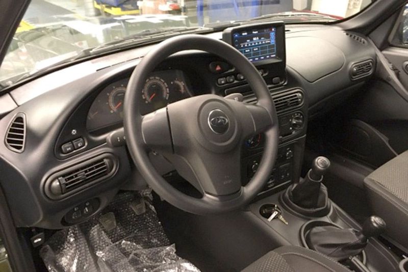 Lada niva travel интерьер